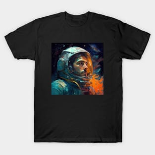 Astronaut Exploring Unknown Space T-Shirt